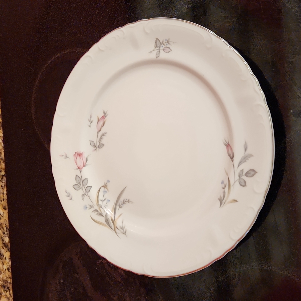 12 inch Chop Plate "WILD ROSE" by Three Castle China